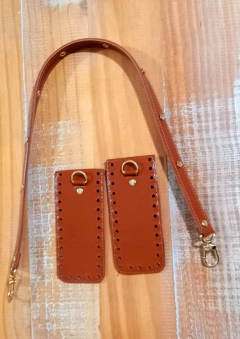 conjunto couro Anette