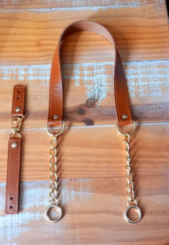 conjunto couro Melina