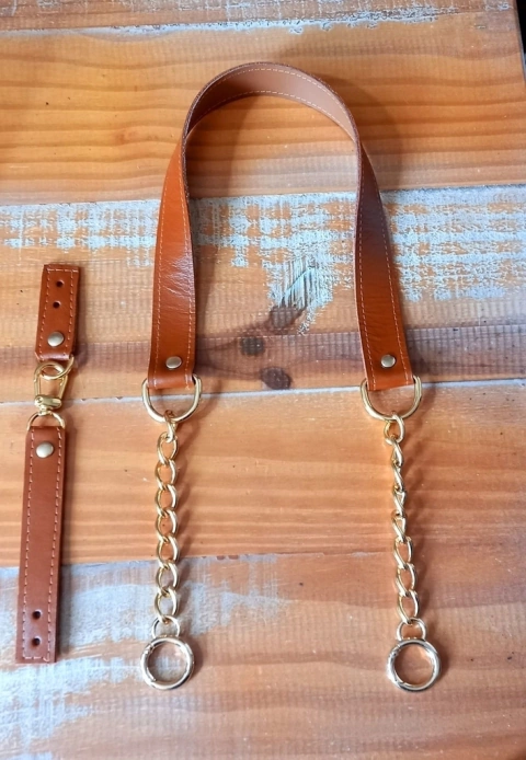 conjunto couro Melina