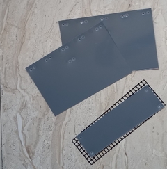 Conjunto placa Grey
