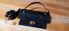 kit Valentina croco preta