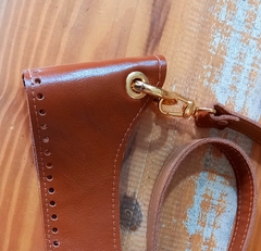 kit bolsa couro Celine caramelo - comprar online
