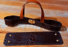 kit bolsa Fendi croco café