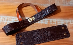 kit bolsa Fendi croco café na internet