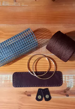 kit bolsa Jardore alça metal prata - comprar online