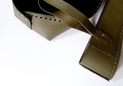 kit bolsa Lorena couro liso - comprar online