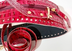 kit couro croco bolsa Lolla - comprar online