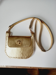 kit Kiara couro dourada light