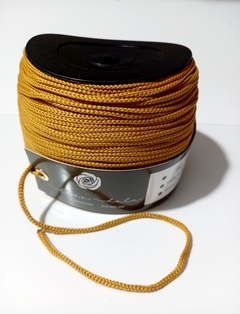 fio poliéster 4mm Tidsy mostarda
