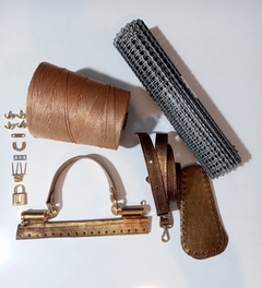 Kit material completo Dolce Elo bronze e bege