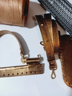 Kit material completo Dolce Elo bronze e bege - comprar online