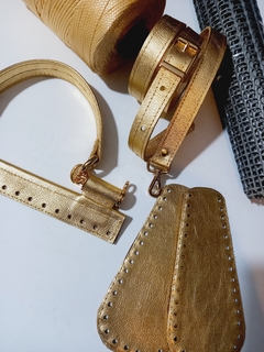 Kit material completo Dolce Elo dourado e palha - comprar online