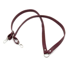 Alça couro mochila café