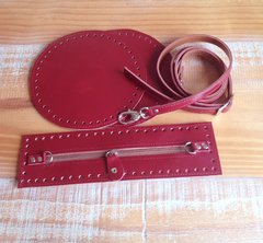 kit bolsa Dara couro vinho
