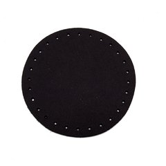Fundo redondo couro 20cm - dalumachado