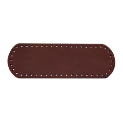 Fundo retangular couro 24X8 - comprar online