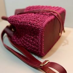 kit bolsa saco completo pink - dalumachado