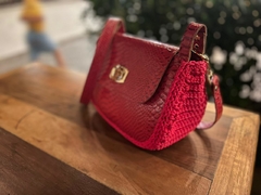 kit Kiara couro croco offwhite - dalumachado