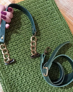 Conjunto Domênica alça mão c/ suporte e tiracolo - comprar online