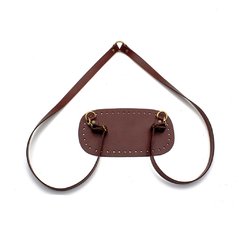 kit mochila couro café