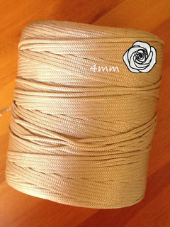 Fio náutico 4mm 1 kilo Palha Dourada