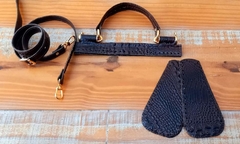 kit Dolce croco preto