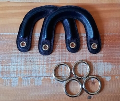 kit Diore couro azul marinho - comprar online