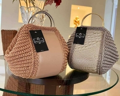 kit couro bolsa Shalise vinho - dalumachado