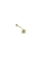 Piercing Genital Dourado Gde Flor Vazada 3337 na internet
