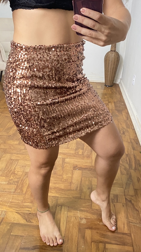 Saia Paite Dourada - comprar online