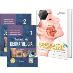 Tratado De Dermatologia - Walter Belda Jr. + Complicações E Uso Da Ultrassonografia Na Estética Facial E Cosmiatria - Gisele Donola