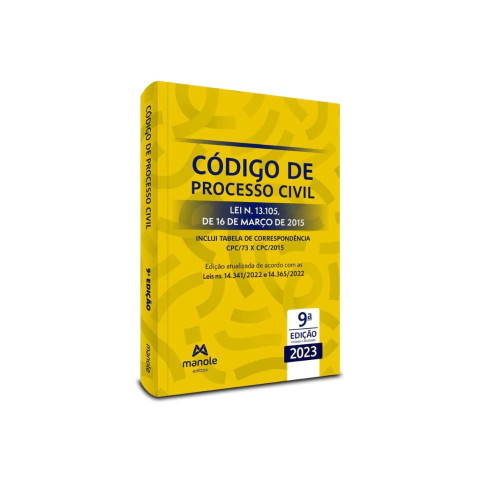 Livro: Código de Processo Civil - 9ª Edição - Lei n. 13.105, de 16 de março de 2015