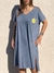 Vestido Cobalto - MODA BELLA ARGENTINA