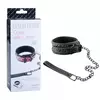Coleira Luxury com Corrente - PRETA - SM005