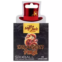 Six Ball Dragon Fire Bolinha Excitante 6 Unidades - Cairo Para Maiores