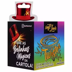 Six Ball Twister Bolinha Excitante 6 Unidades - loja online