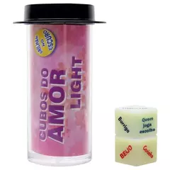 Dados Do Amor Fluorescente Unissex Duplo Diversão Ao Cubo