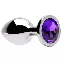 Plug Anal Metal Com Pedra - G - loja online