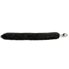 Plug Anal Rabo de Raposa - 80cm - Preto na internet