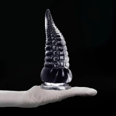 Plug Anal em Silicone - Formato de Dildo com Ventosa - 21,5x6,0cm - 8450 - comprar online