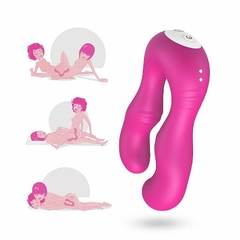 Vibrador de Ponto G e Clitóris / Flexível com Controle Remoto - comprar online