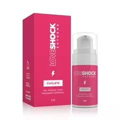 Gel Excitante Eletrizante Loveshock Extreme Beijável Chiclete - 15 g - comprar online