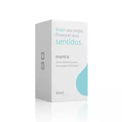 Óleo para Massagem Beijável Ice Sentidos Menta - comprar online
