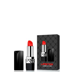 Vibrador Recarregável Formato Batom Possui 10 Modos de Vibração – LIPSTICK VIBRATOR – BT-010 na internet