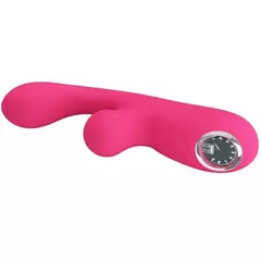 VIBRADOR ESTIMULADOR ROSA SKYLAR - loja online