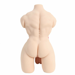 Masturbador Formato Corpo Masculino, Possui Pênis Realístico e Ânus - Cairo Para Maiores