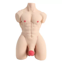 Masturbador Formato Corpo Masculino, Possui Pênis Realístico e Ânus - loja online