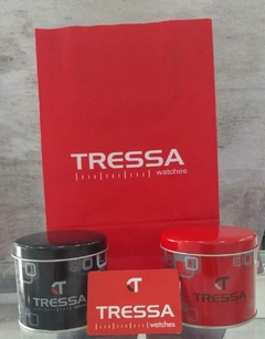 Reloj Tressa QATAR22-08 Para caballero Malla de silicona azul cronógrafo en internet
