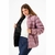 CAMPERA GALINA REVERSIBLE ROSA/NEGRO
