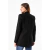 BLAZER CRUZADO TRIPLE ABOTONADURA DE LINO NEGRO - comprar online